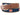 Youth Size Auburn Tigers Collegiate Woven Ribbon Belt. Tan Full Grain Leather Tabs. Boys Size Tigers Belt. Kids Auburn Ribbon Belt.