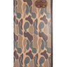 MSU Bulldogs Men's Secretary Old School Camo Leather Wallet. Gift For MS State Fan. Quality Full Grain Leather With Antique Copper Logo