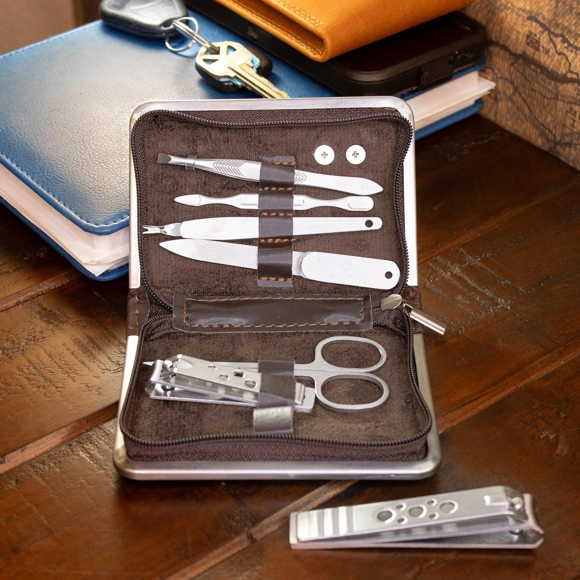 Ohio State Buckeyes Nail Clipper. Collegiate Manicure Set. Pedicure Gift Set. Nail File. Cuticle Nipper. Toenail Clipper. Scissors For Nails