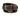 Georgia Bulldogs Men's Collegiate Stadium Collection Woven Ribbon Belt. Brown Full Grain Leather Tabs, Roller Buckle and Cotton Webbing.