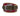 USC Gamecocks Men's Collegiate Stadium Collection Woven Ribbon Belt. Brown Full Grain Leather Tabs, Roller Buckle and Cotton Webbing.