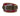 USC Gamecocks Men's Collegiate Stadium Collection Woven Ribbon Belt. Brown Full Grain Leather Tabs, Roller Buckle and Cotton Webbing.