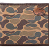 Georgia Southern Eagles Men's Bifold Old School Camo Leather Wallet. Gift For GATA Fan. Quality Full Grain Leather With Antique Copper Logo.