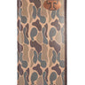 Tennessee Vols Men's Secretary Old School Camo Leather Wallet. Gift For UT Vols Fan. Quality Full Grain Leather With Antique Copper Logo