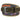 Clemson Tigers Men's Collegiate Stadium Collection Woven Ribbon Belt. Brown Full Grain Leather Tabs, Roller Buckle and Cotton Webbing.