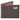 Virginia Cavaliers Men's Collegiate Bifold Leather Wallet. Virginia Passcase Wallet. UVA Gift. Silver Metal Concho Emblem.