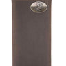 FSU Seminoles Men's Collegiate Secretary Leather Wallet. FSU Long Wallet. Noles Roper Wallet. FSU Gift. Silver Concho Emblem