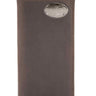Georgia Southern Eagles Men's Collegiate Secretary Leather Wallet. GA Southern Long Wallet. Roper Wallet. GATA Gift. Silver Concho Emblem
