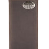 Texas A&M Aggies Men's Collegiate Secretary Leather Wallet. Texas AM Long Wallet. Aggies Roper Wallet. Texas AM Gift. Silver Concho Emblem