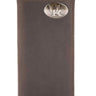 Kentucky Wildcats Men's Collegiate Secretary Leather Wallet. UK Long Wallet. Wildcats Roper Wallet. UK Gift. Silver Concho Emblem
