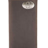 Oklahoma Sooners Men's Collegiate Secretary Leather Wallet. OU Long Wallet. Sooners Roper Wallet. Oklahoma Gift. Silver Concho Emblem