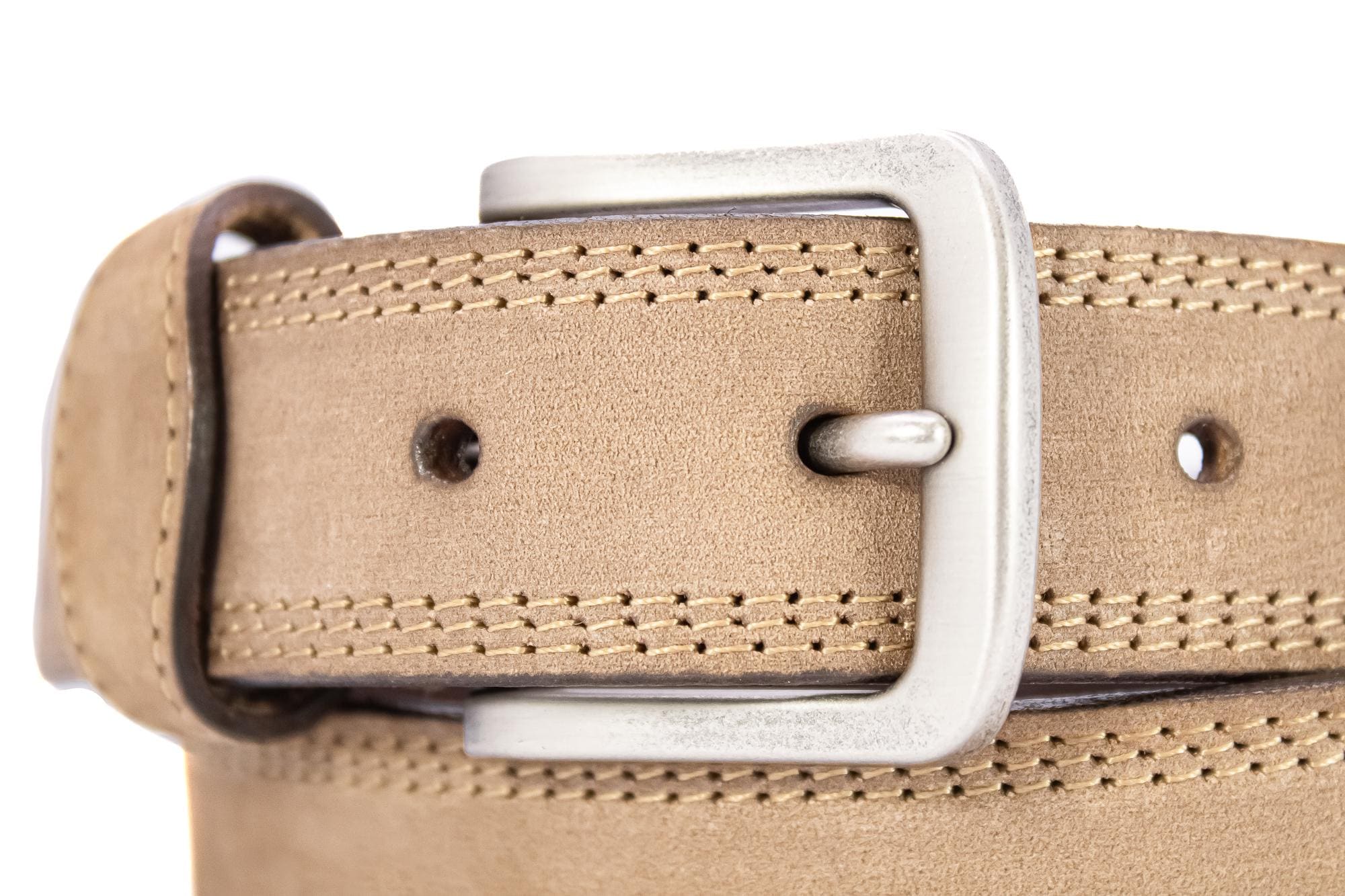 Virginia Tech Hokies Men's Collegiate Leather Belt. Hokies Merch. Crazy-horse With Metal Emblem Conchos. VT Outdoor Rugged Belt.