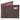 Arkansas Razorbacks Men's Collegiate Bifold Leather Wallet. Hogs Passcase Wallet. Hogs Gift. Silver Metal Concho Emblem.