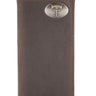 Texas Tech Red Raiders Men's Collegiate Secretary Leather Wallet. TX Tech Long Wallet. Raiders Roper Wallet. TX Gift. Silver Concho Emblem