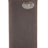 Ole Miss Rebels Men's Collegiate Secretary Leather Wallet. Ole Miss Long Wallet. Rebels Roper Wallet. Ole Miss Gift. Silver Concho Emblem