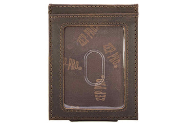 Texas Star Magnetic Leather Wallet | Slim Front Pocket Card Holder | Minimalist Clip Wallet