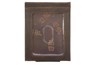 Anchor Magnetic Leather Wallet | Slim Front Pocket Card Holder | Minimalist Clip Wallet