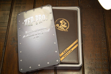 FSU Seminoles Men's Embossed Leather Wallet. FSU Trifold. FSU Secretary. Brown Collegiate Wallet. Seminoles Athletic Print.