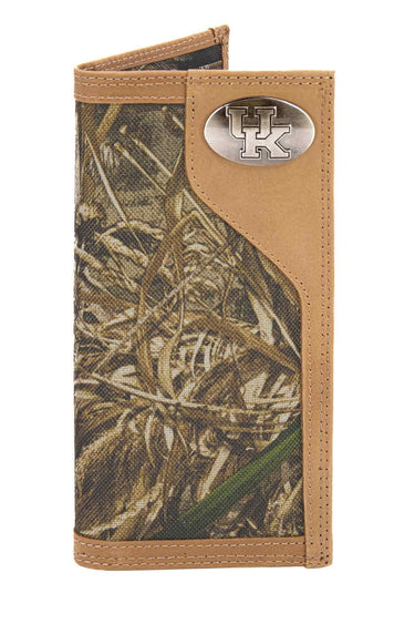 Kentucky Wildcats Realtree Wallets. Bifold Pass-case. Classic Trifold. Tall Secretary. Realtree Max-5 Pattern. Leather Nylon Combo.