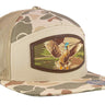 Mallard Woven Patch Old School Camo Hat. 7-Panel Modern Flat Bill Cap. Richardson 168 Trucker Snapback Hat. Zep-Pro Trucker Hat. Duck Cap