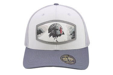 Turkey Woven Patch Rope Hat. 5-Panel Modern Flat Bill Cap. Richardson Golf Snapback Cap. Zep-Pro Trucker Hat. Wild Turkey Cap. Hunting Merch
