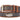 Memphis Tigers Men's Collegiate Two Tone Leather Belt. Black With Brown Trim Full Grain Finish. Metal Emblem Conchos. Memphis Gifts