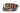 NC State Wolfpack Men's Collegiate Two Tone Leather Belt. Black With Brown Trim Full Grain Finish. Metal Emblem Conchos. Wolfpack Gifts
