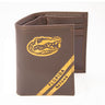 Florida Gators Men's Embossed Leather Wallet. Gators Trifold. UF Secretary. Brown Collegiate Wallet. Gators Athletic Print.