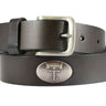 Texas Tech Red Raiders Men's Collegiate Leather Belt - Casual Belt in Brown, Gray, Black Colors - Gameday College Belt - TTU Gift Merch -