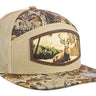 Buck Woven Patch Old School Camo Hat. 7-Panel Modern Flat Bill Cap. Richardson 168 Trucker Snapback Hat. Zep-Pro Trucker Hat. Whitetail Deer