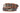 Tennessee Vols Men's Collegiate Two Tone Leather Belt. Black With Brown Trim Full Grain Finish. Metal Emblem Conchos. UT Vols Gift