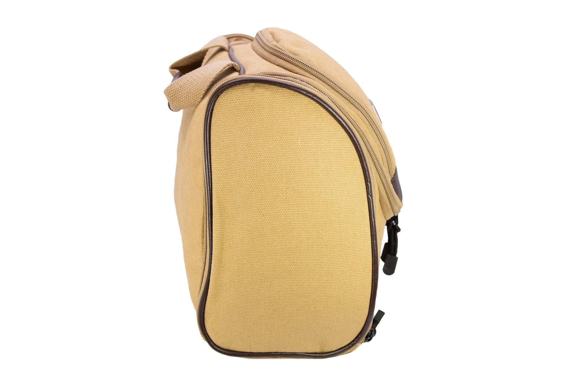 Clemson Tigers Men&#39;s Khaki Hanging Toiletry Bag