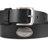 Georgia Bulldogs Men's Collegiate Brown Leather Concho Belt.