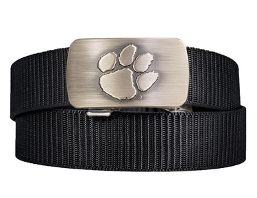 Clemson Tigers Cut-to-Size Belt with Gunmetal Clamp Buckle