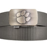 Clemson Tigers Cut-to-Size Belt with Gunmetal Clamp Buckle