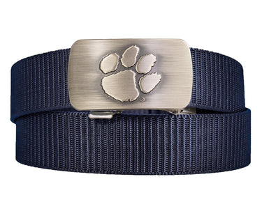 Clemson Tigers Cut-to-Size Belt with Gunmetal Clamp Buckle