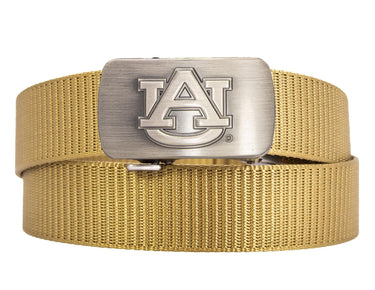 Auburn Tigers Cut-to-Size Belt with Gunmetal Clamp Buckle