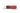 Braided Stretch Woven Red and Black Keychain with Leather Accent