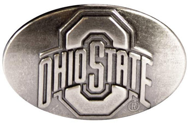 Ohio State Buckeyes Kids Collegiate Brown Leather Belt With Metal Emblems - Sizes S,M,L,XL