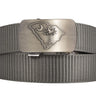 South Carolina Palmetto Cut-to-Size Belt with Gunmetal Clamp Buckle