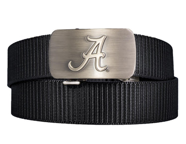Alabama Crimson Tide Cut-to-Size Belt with Gunmetal Clamp Buckle