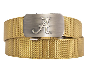 Alabama Crimson Tide Cut-to-Size Belt with Gunmetal Clamp Buckle