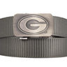 Georgia Bulldogs Cut-to-Size Belt with Gunmetal Clamp Buckle