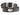 Georgia Southern Eagles Kids Collegiate Brown Leather Belt With Metal Emblems - Sizes S,M,L,XL