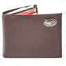 Southern Miss Eagles Pebble Grain Leather Wallet – Bifold, Trifold, Tall Roper & Slim Front Pocket – Black or Brown – Executive Style