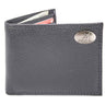 Alabama Crimson Tide Pebble Grain Leather Wallet – Bifold, Trifold, Tall Roper & Slim Front Pocket – Black or Brown – Executive Style