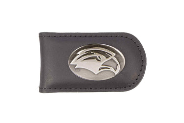 Southern Miss Eagles Leather Magnetic Money Clip Wallet - Silver Emblem Fan Gift - 6 Colors