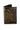 Ohio State Buckeyes Men's Collegiate Trifold Leather Wallet. Brown Burnished Full Grain Finish With Large Debossed Logo