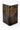 Oklahoma State Cowboys Men's Collegiate Secretary Leather Wallet. Brown Burnished Full Grain Finish With Large Debossed Logo