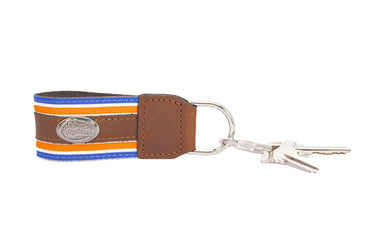 Clemson Tigers Collegiate Grosgrain Ribbon Key Chain.
